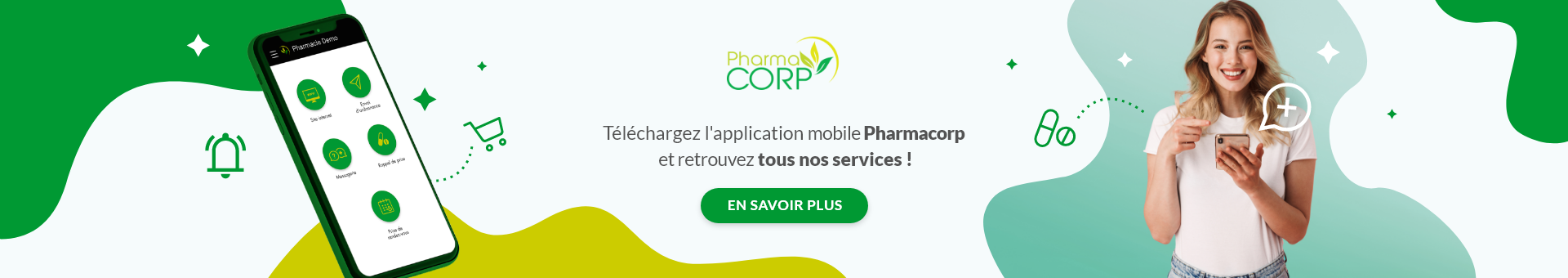 Application mobile PharmaCorp